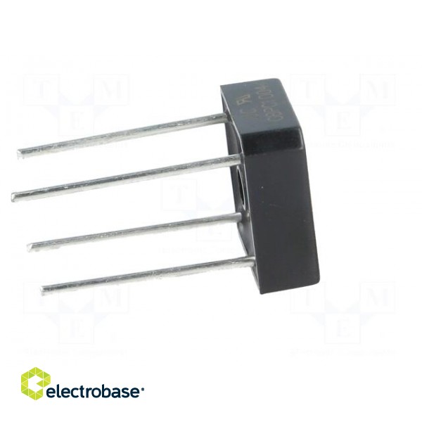 Single-phase bridge rectifier | Urmax: 400V | If: 10A | Ifsm: 240A image 7