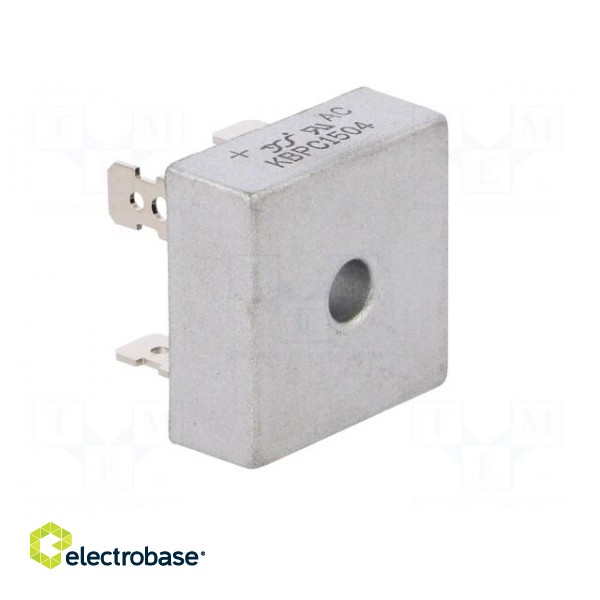 Single-phase bridge rectifier | Urmax: 400V | If: 15A | Ifsm: 300A image 6