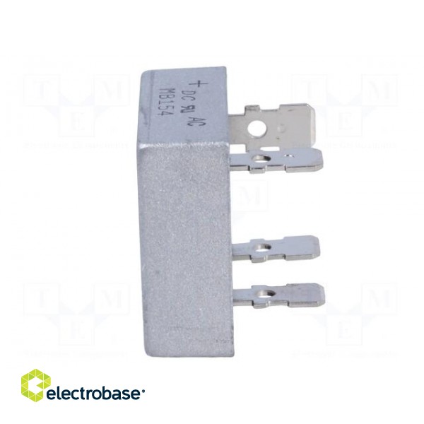 Single-phase bridge rectifier | Urmax: 400V | If: 15A | Ifsm: 300A image 5