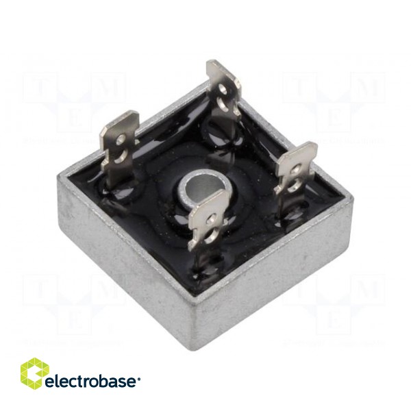 Bridge rectifier: single-phase | Urmax: 400V | If: 25A | Ifsm: 400A image 1