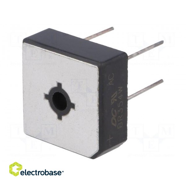 Single-phase bridge rectifier | Urmax: 400V | If: 35A | Ifsm: 400A image 1