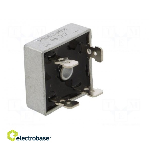 Bridge rectifier: single-phase | Urmax: 400V | If: 50A | Ifsm: 500A image 6