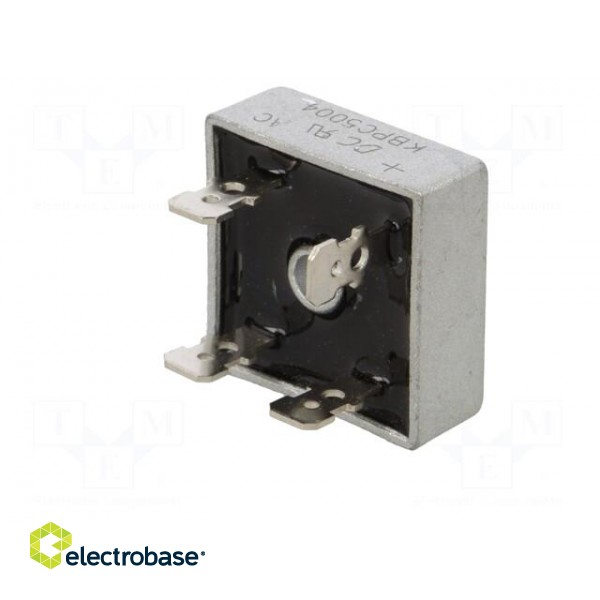 Bridge rectifier: single-phase | Urmax: 400V | If: 50A | Ifsm: 500A image 8