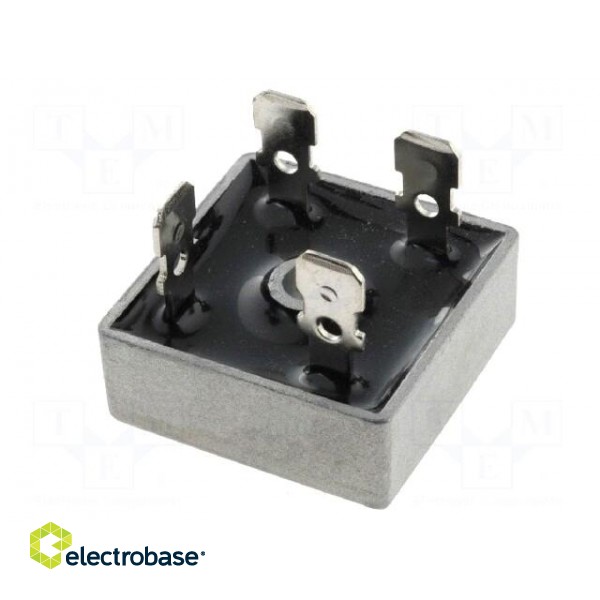 Single-phase bridge rectifier | Urmax: 100V | If: 50A | Ifsm: 500A