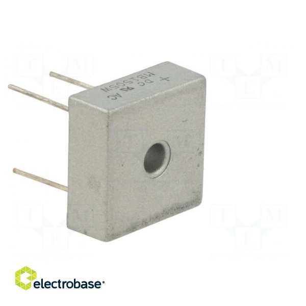 Bridge rectifier: single-phase | Urmax: 50V | If: 15A | Ifsm: 300A image 8