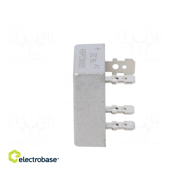 Bridge rectifier: single-phase | Urmax: 50V | If: 50A | Ifsm: 500A image 5