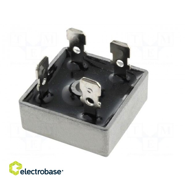 Single-phase bridge rectifier | Urmax: 50V | If: 15A | Ifsm: 300A