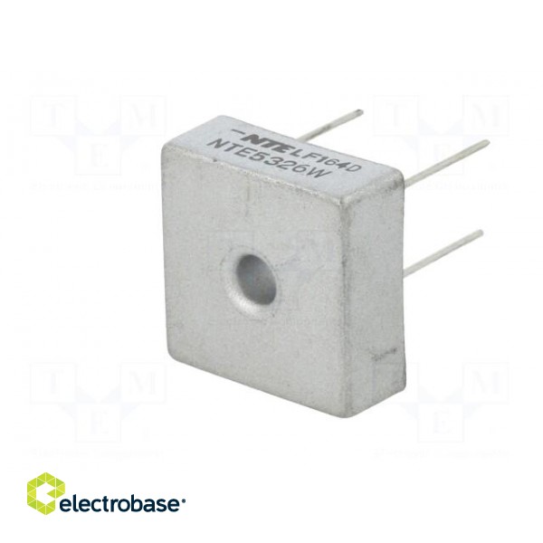 Single-phase bridge rectifier | Urmax: 600V | If: 25A | Ifsm: 400A image 2