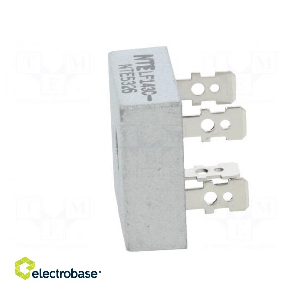 Single-phase bridge rectifier | Urmax: 600V | If: 25A | Ifsm: 400A image 5