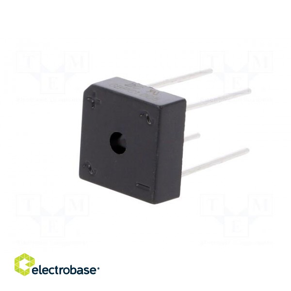 Single-phase bridge rectifier | Urmax: 800V | If: 10A | Ifsm: 240A image 2