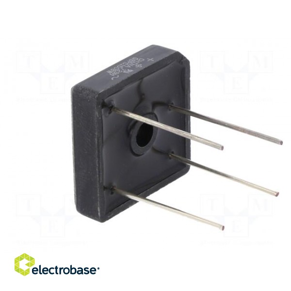 Single-phase bridge rectifier | Urmax: 800V | If: 15A | Ifsm: 300A paveikslėlis 4