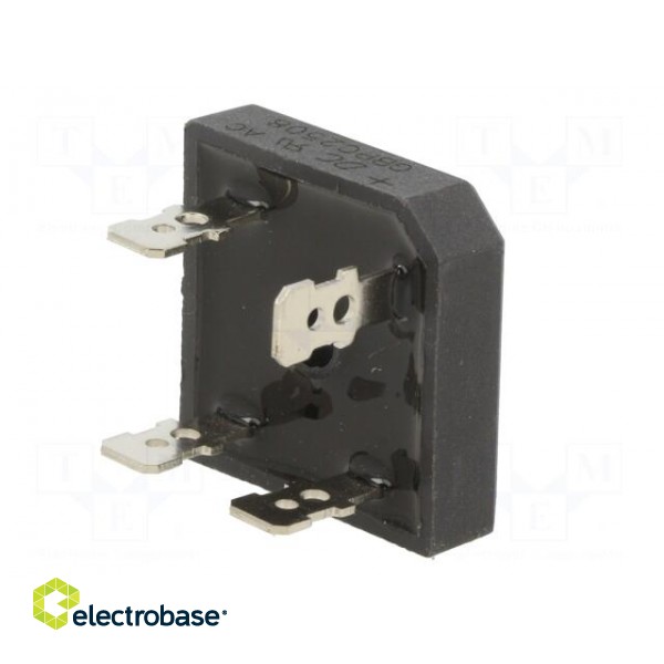 Bridge rectifier: single-phase | Urmax: 800V | If: 25A | Ifsm: 350A image 8