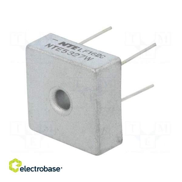 Single-phase bridge rectifier | Urmax: 800V | If: 25A | Ifsm: 400A image 1