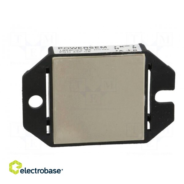 Three-phase bridge rectifier | Urmax: 0.8kV | If: 40A | Ifsm: 90A image 3