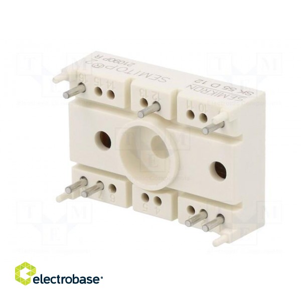 Bridge rectifier: three-phase | Urmax: 1.2kV | If: 55A | Ifsm: 200A image 8