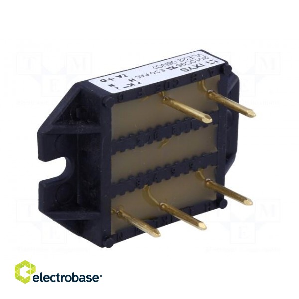 Three-phase bridge rectifier | Urmax: 600V | If: 34A | Ifsm: 50A | THT image 2