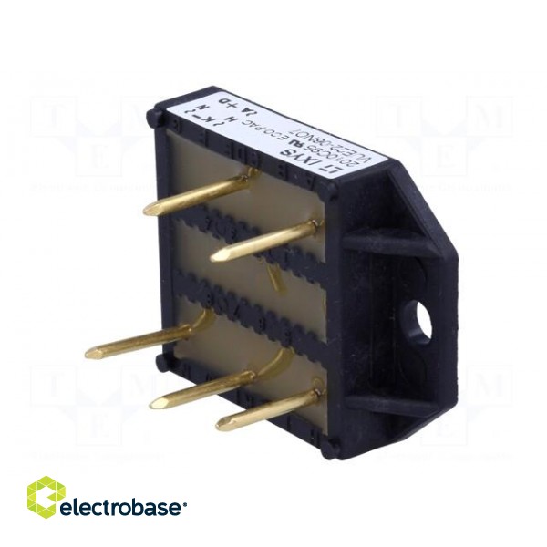 Three-phase bridge rectifier | Urmax: 600V | If: 34A | Ifsm: 50A | THT image 4