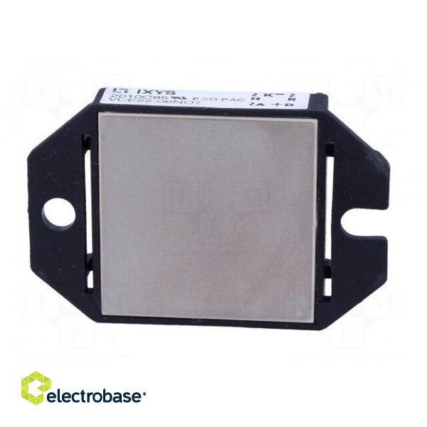 Three-phase bridge rectifier | Urmax: 600V | If: 34A | Ifsm: 50A | THT image 7