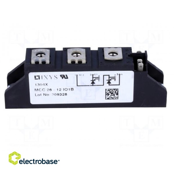 Module: thyristor | double series | 1.2kV | 27A | TO240AA | Ufmax: 1.64V image 7