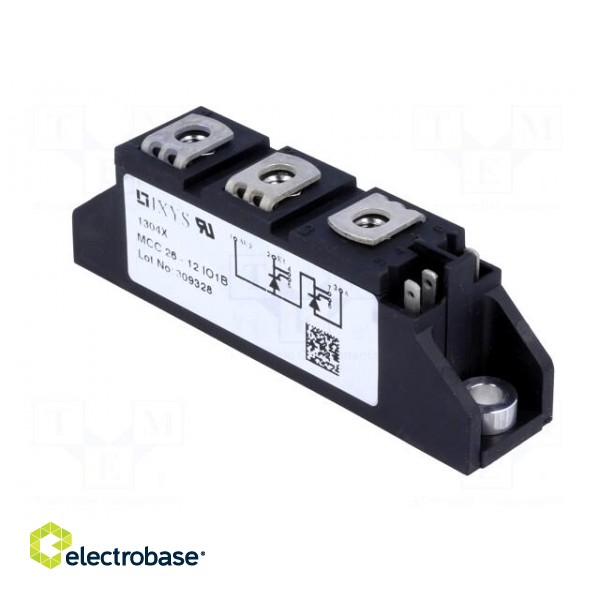 Module: thyristor | double series | 1.2kV | 27A | TO240AA | Ufmax: 1.64V image 8
