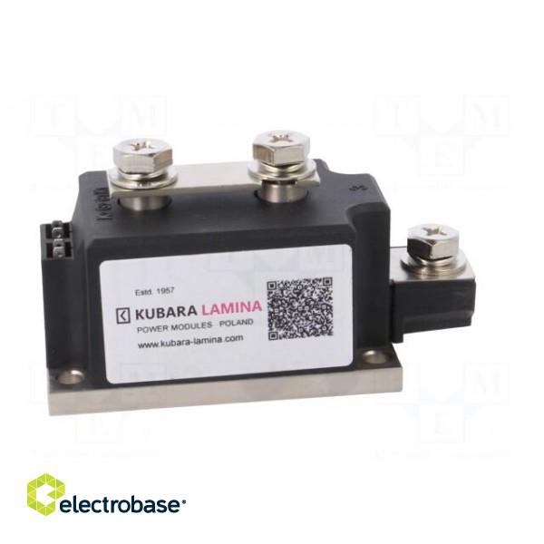 Module: thyristor | double series | 1.6kV | 260A | Ifmax: 408A | 52MM image 7