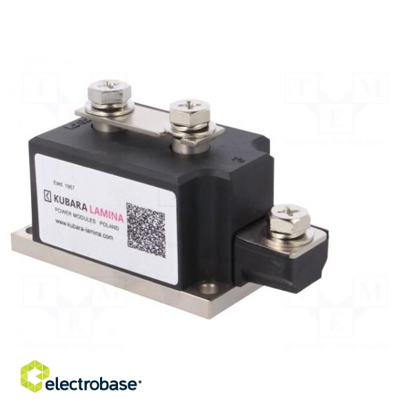 Module: thyristor | double series | 1.6kV | 260A | Ifmax: 408A | 52MM фото 8