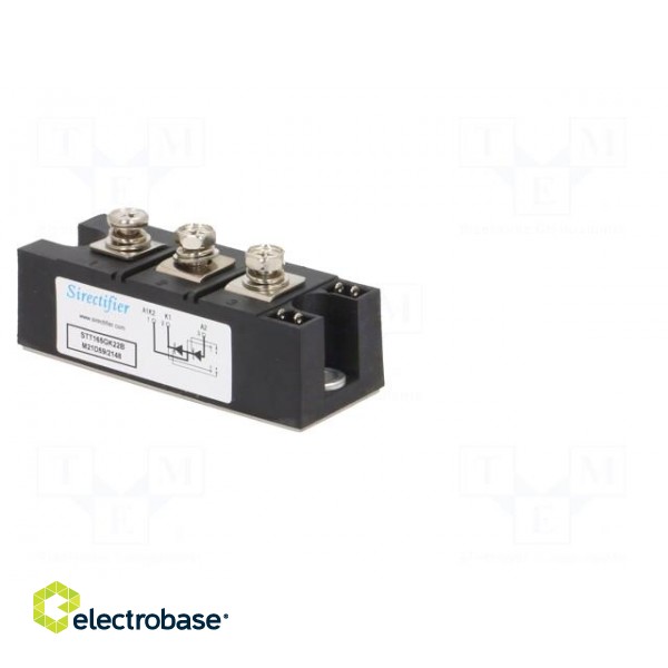 Module: thyristor | double series | 2.2kV | 165A | Ifmax: 300A | 34MM фото 4