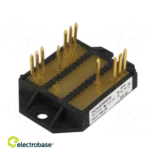 Module: thyristor | double series | 600V | 180A | ECO-PAC 2 | Igt: 200mA image 1