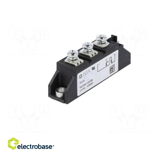 Module: diode-thyristor | 1.2kV | 116A | TO240AA | Ufmax: 1.28V | screw image 2