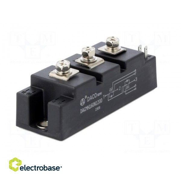 Module | transistor/transistor | 1.2kV | 110A | HB9434 | screw | screw paveikslėlis 2