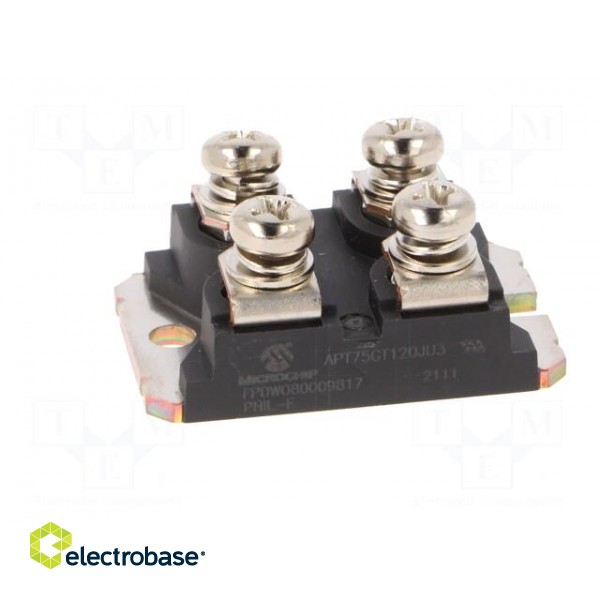 Module: IGBT | diode/transistor | buck chopper | Urmax: 1.2kV | Ic: 75A image 3