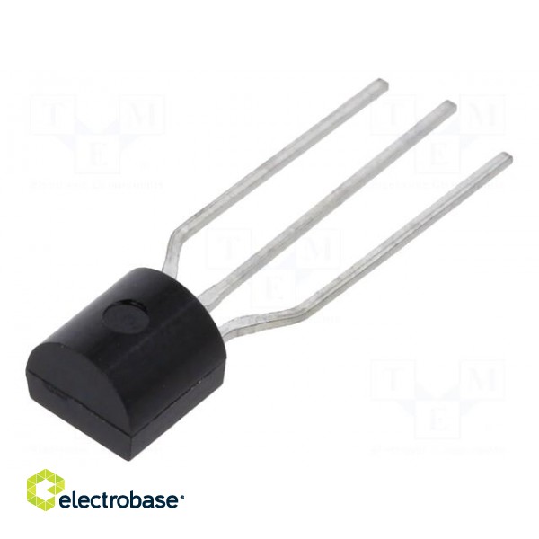Thyristor | 600V | Ifmax: 0.8A | 0.5A | Igt: 200uA | TO92 | THT | Ammo Pack