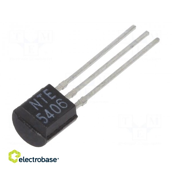 Thyristor | 600V | 0.8A | 0.2mA | THT | TO92 | Ifsm: 8A