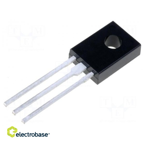 Transistor: PNP | bipolar | 60V | 1.5A | 12.5W | TO126ISO