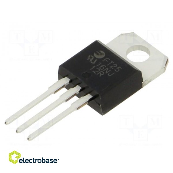 Triac | 800V | 25A | TO220AB | Igt: 50mA | Ifsm: 260A