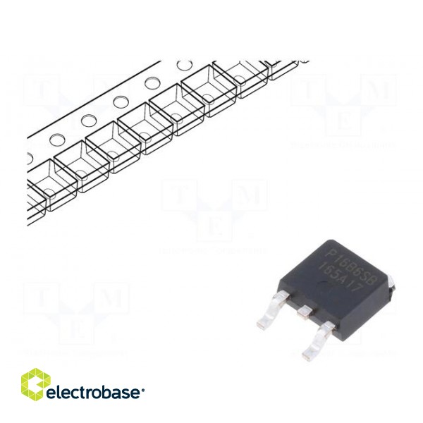 Transistor: N-MOSFET | EETMOS3 | unipolar | 60V | 16A | Idm: 48A | 20W