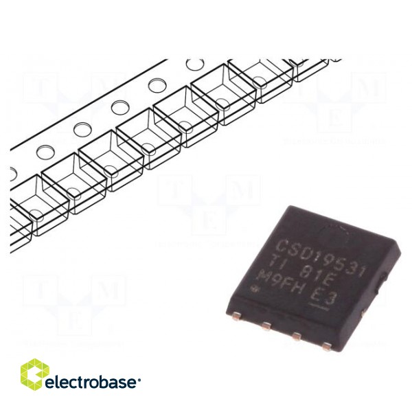 Transistor: N-MOSFET | unipolar | 100V | 100A | 125W | VSONP8 | 5x6mm