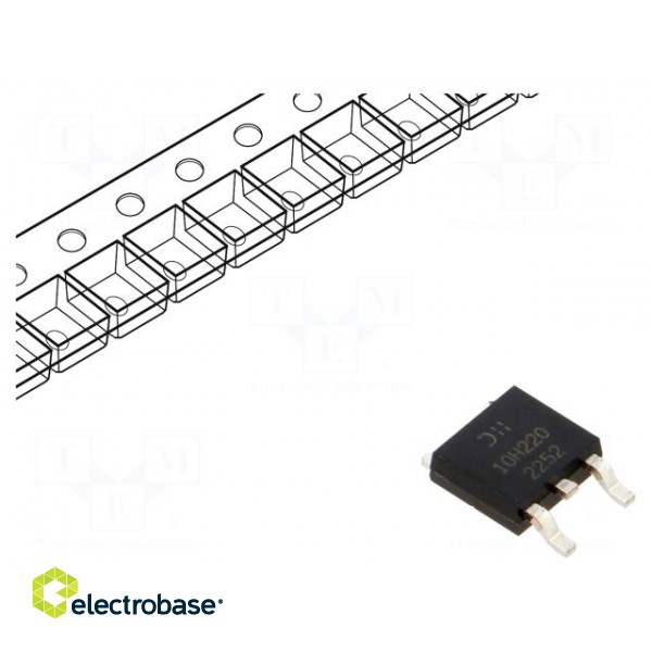 Transistor: N-MOSFET | unipolar | 100V | 4.7A | Idm: 30A | 7.5W | TO252