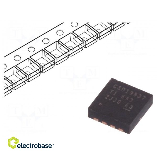 Transistor: N-MOSFET | unipolar | 100V | 50A | 83W | VSON-CLIP8