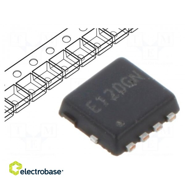 Transistor: N-MOSFET | unipolar | 30V | 27A | Idm: 48A | 15W | HSMT8