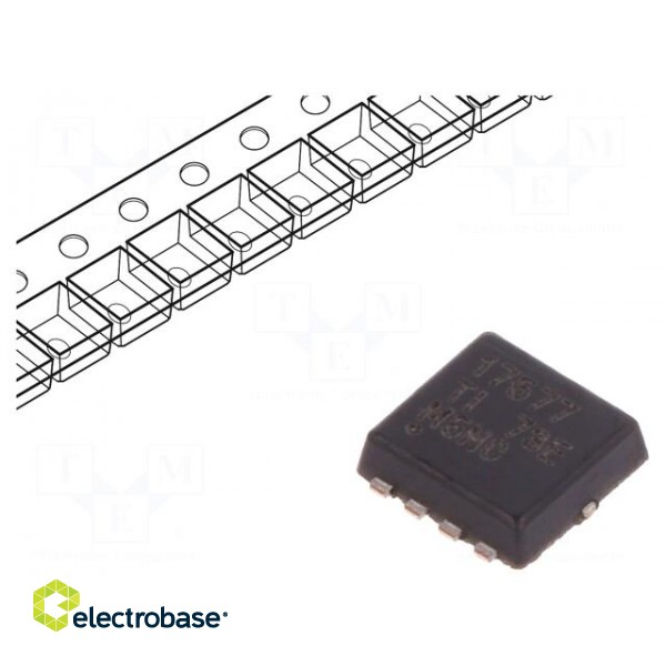 Transistor: N-MOSFET | unipolar | 30V | 35A | 53W | VSONP8 | 3.3x3.3mm