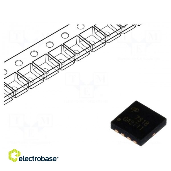 Transistor: N-MOSFET | unipolar | 30V | 50A | 15.5W | DFN3.3x3.3