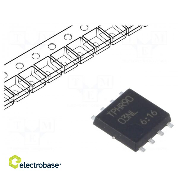 Transistor: N-MOSFET | unipolar | 30V | 60A | 78W | SOP8A