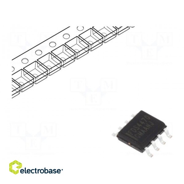 Transistor: N-MOSFET | unipolar | 40V | 12.5A | 2.5W | SO8