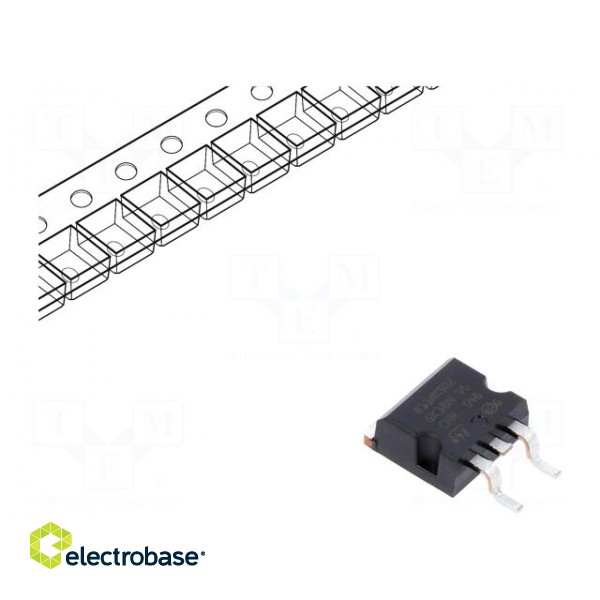 Transistor: N-MOSFET | unipolar | 500V | 6.3A | Idm: 40A | 125W | D2PAK