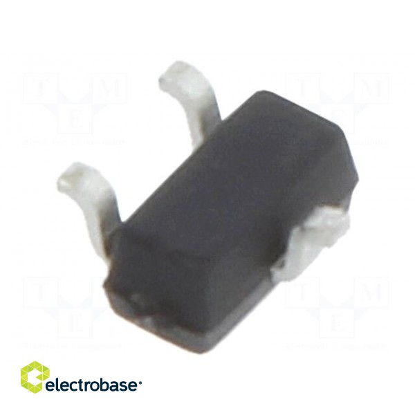 Transistor: N-MOSFET | unipolar | 60V | 0.24A | 0.13W | SC75A paveikslėlis 2