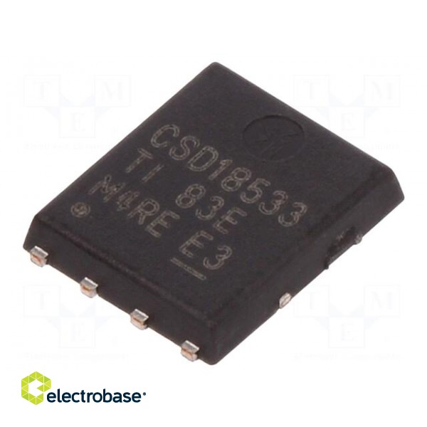 Transistor: N-MOSFET | unipolar | 60V | 100A | 116W | VSONP8 | 5x6mm