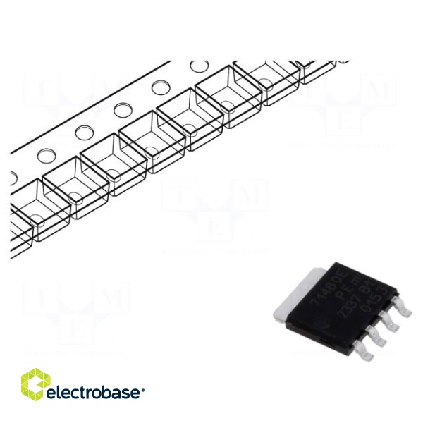 Transistor: N-MOSFET | unipolar | 80V | 46A | Idm: 259A | 147W