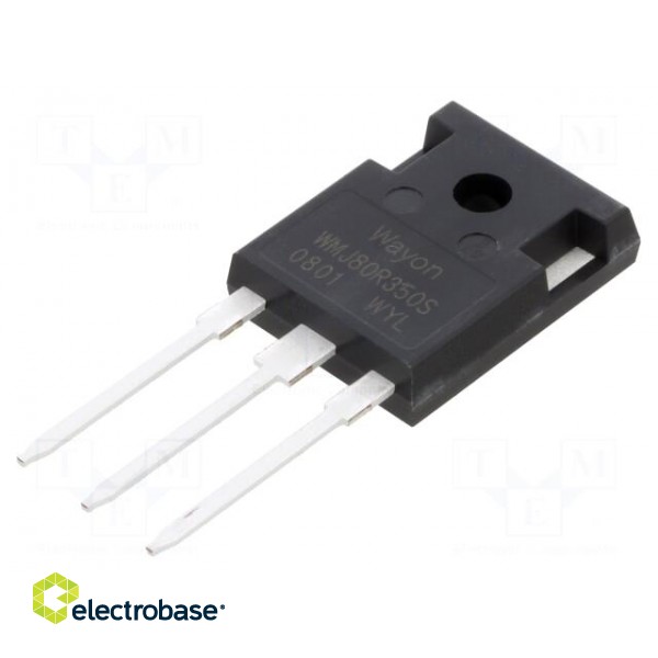 Transistor: N-MOSFET | WMOS™ S | unipolar | 800V | 8.4A | Idm: 56A | 183W