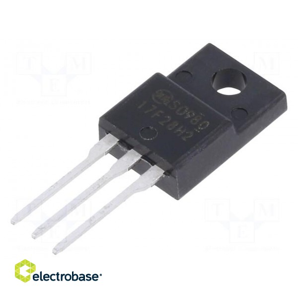 Transistor: N-MOSFET | Hi-PotMOS2 | unipolar | 280V | 17A | Idm: 68A | 79W
